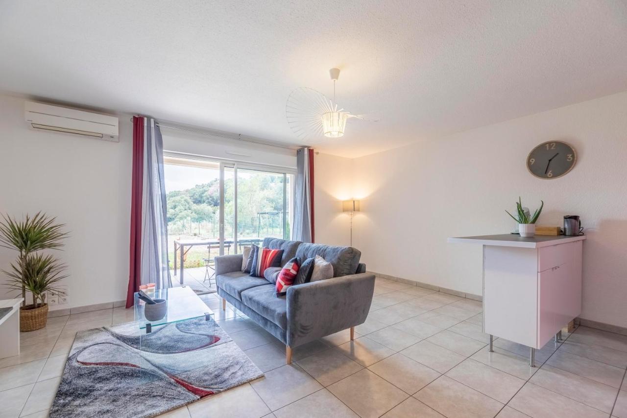 Appartement cosy et spacieux avec jardin et parking Bastia  Extérieur photo