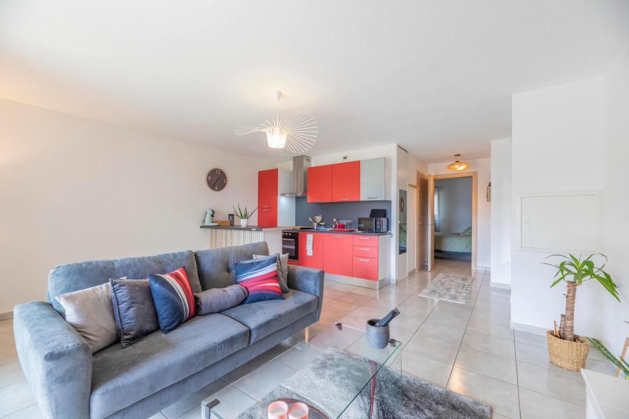 Appartement cosy et spacieux avec jardin et parking Bastia  Extérieur photo