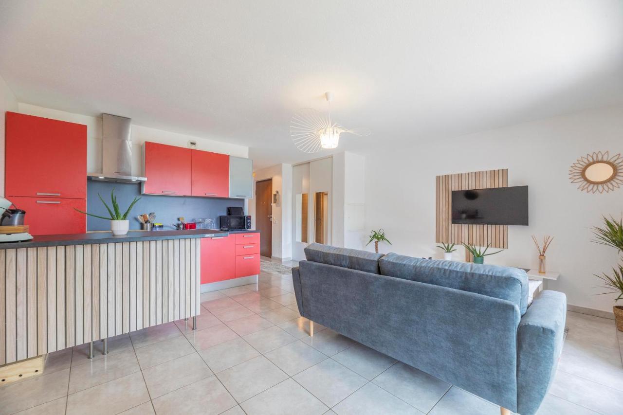 Appartement cosy et spacieux avec jardin et parking Bastia  Extérieur photo